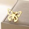 Hollow Flower Brooch Sweet Animal Metal Pin Fashion Jewelry Butterfly Brooch  Female