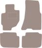 Beige Velours-Fußmatten für: Honda CR-V I SUV (1995-2001)