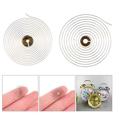 Hochwertige mechanische Weckerteile Mini Unruh & Spiralfeder Set für professionelle Uhrmacher und Uhrenreparatur