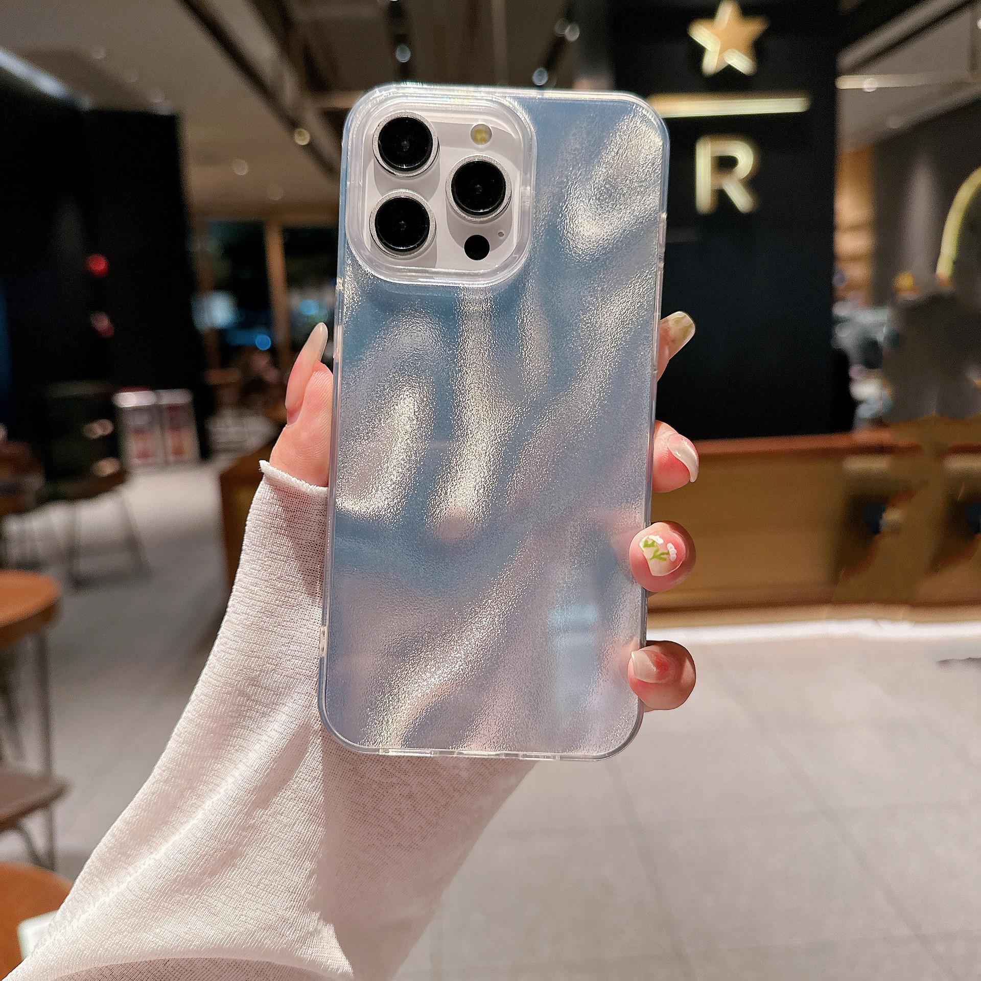 

Мелкая вспышка от воды подходит для чехла для мобильного телефона iPhone16promax, защитного чехла от падений Apple 15/14. iPhone15 Plus