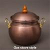 Thickened stewpot Handmade copper soup pot capacity copper pots Induction cooker soup pot Gas stockpot Pure Copper Soup Pots