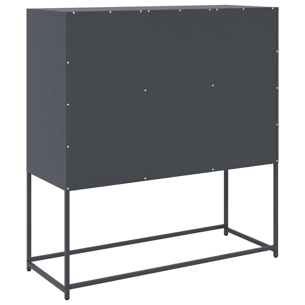 Sideboard Anthracite 100.5 x 39 x 107 cm Cold Rolled Steel
