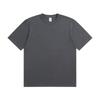 Camiseta de Manga Corta Pesada 230g Algodón Puro Estilo Japonés - Color Sólido Primavera/Verano, Versátil y Sencilla con Opción de Logo Personalizado