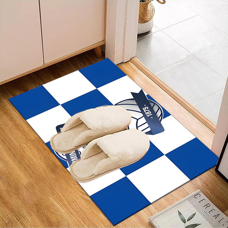 Birming-ham Football Club Printed Office Carpet Chair Cushion Entryway Rug, Rugs for Living Room, Bedroom Christmas gifts