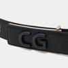 Top Buckle Belt Synthetic Leather Golf C24192102 FR [Callaway] Men's (Stretchable) / / 1010_Black