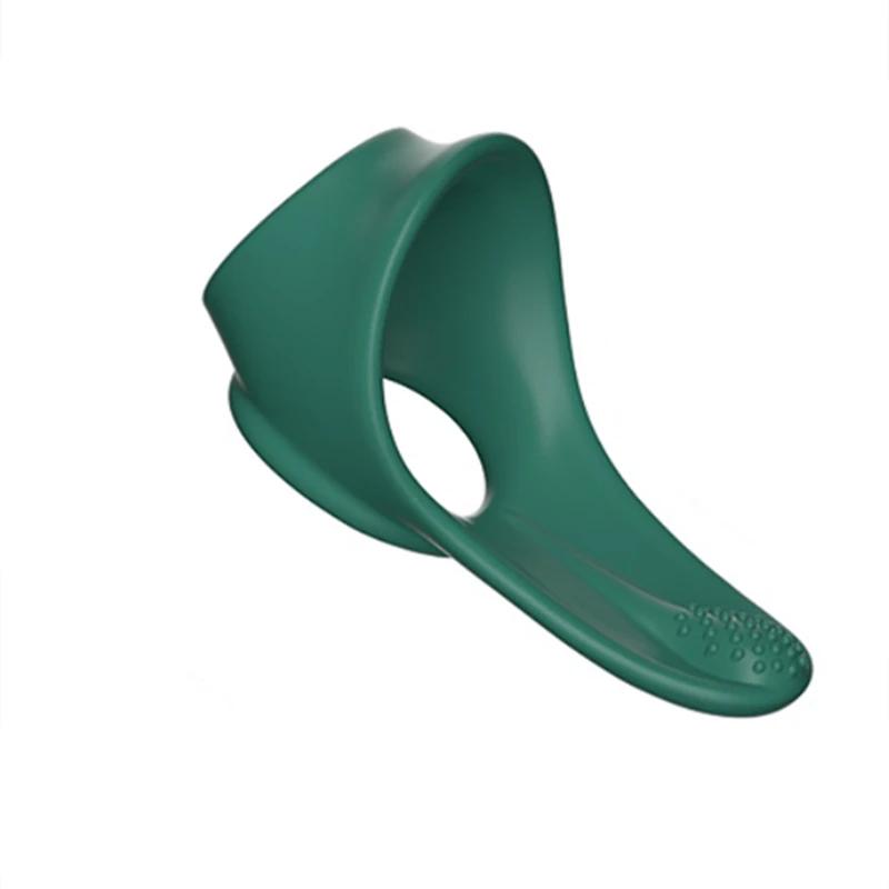 Silikonowe pierścienie na penisa opóźniające wytrysk zabawki erotyczne dla mężczyzn pary flirtujące gry dla dorosłych produkty wielokrotnego użytku