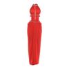 European and American Spring Women's Clothing Sexy Halter Waist Long Dress Strap Neck Dress