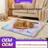 Waterproof Low Power Electric Heating Pad for Pets - Round, Constant Temperature for Cats, Dogs, and Reptiles