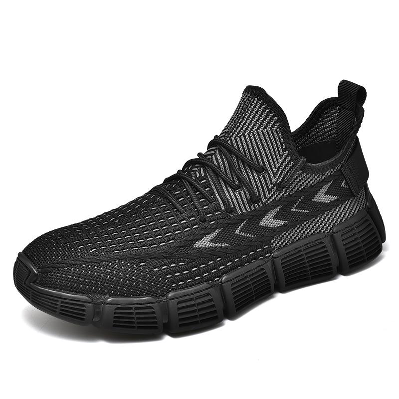 Men's Casual Shoes Breathable Flying Woven Sneakers