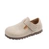 Fashionable Rhinestone Autumn New Style Children's Soft Sole Comfortable Leather Shoes for Girls