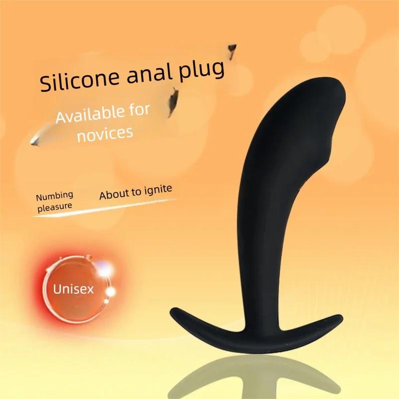 Soft Silicone Butt Plugs BDSM Anal Masturbator Vaginal Stimulation Plug Adult Sex Toys Sexy Accessory Male Prostate Massager 18+