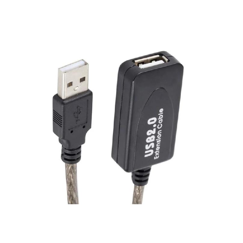 3M 5M 10M 15M 20M 25M 30M USB 2.0 Extension Cable Male to Female Active Repeater Wireless Network Card Extender USB Adapter Cord
