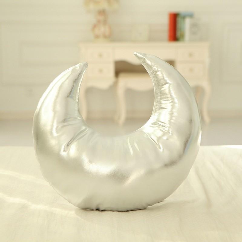 Gold Red Silver Heart Moon Star Cushion Pillow For Sofa And Room Decoration