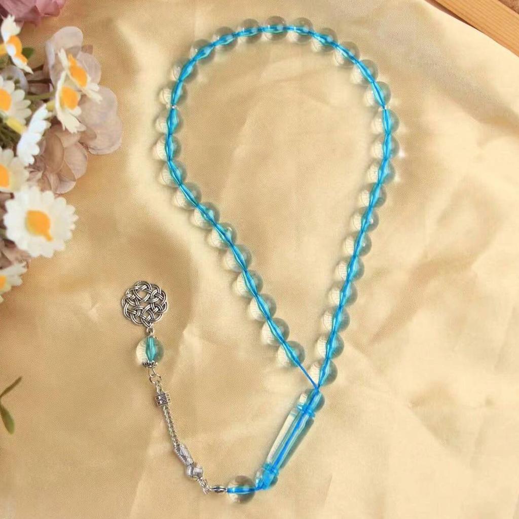 33 Beads Muslim Prayer Tasbih Religious Accessories For Islamic Worship Comfortable Grip Traditional Event Accessory