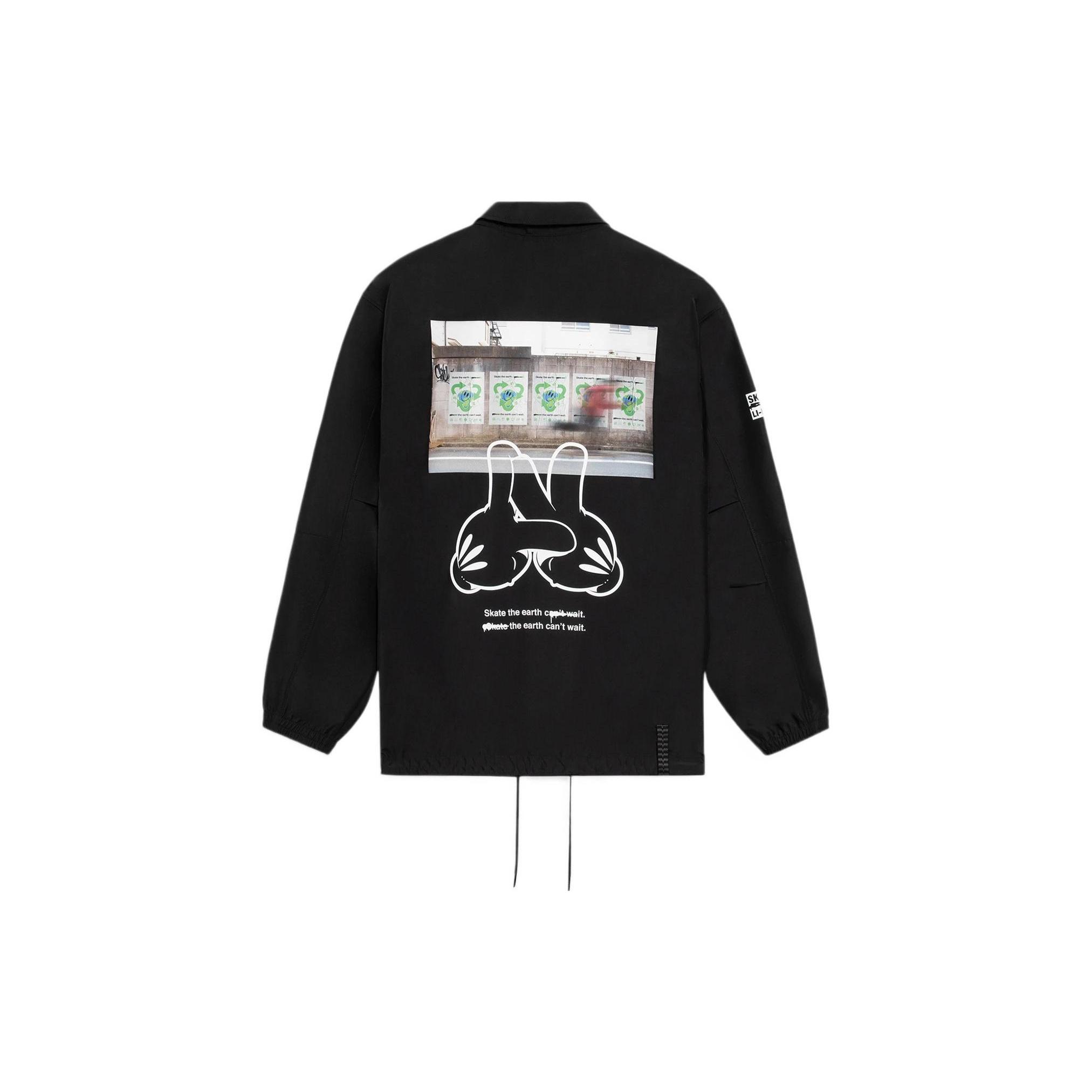 Li-Ning x OG_SLICK Graphic Jacket Black Men s AFDS283-2 L