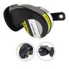 Heavy Duty 12V Metal Snail Horn Universal Fitment Loud Audible Alert Simple Mounting Weatherproof for Motorcycle Car