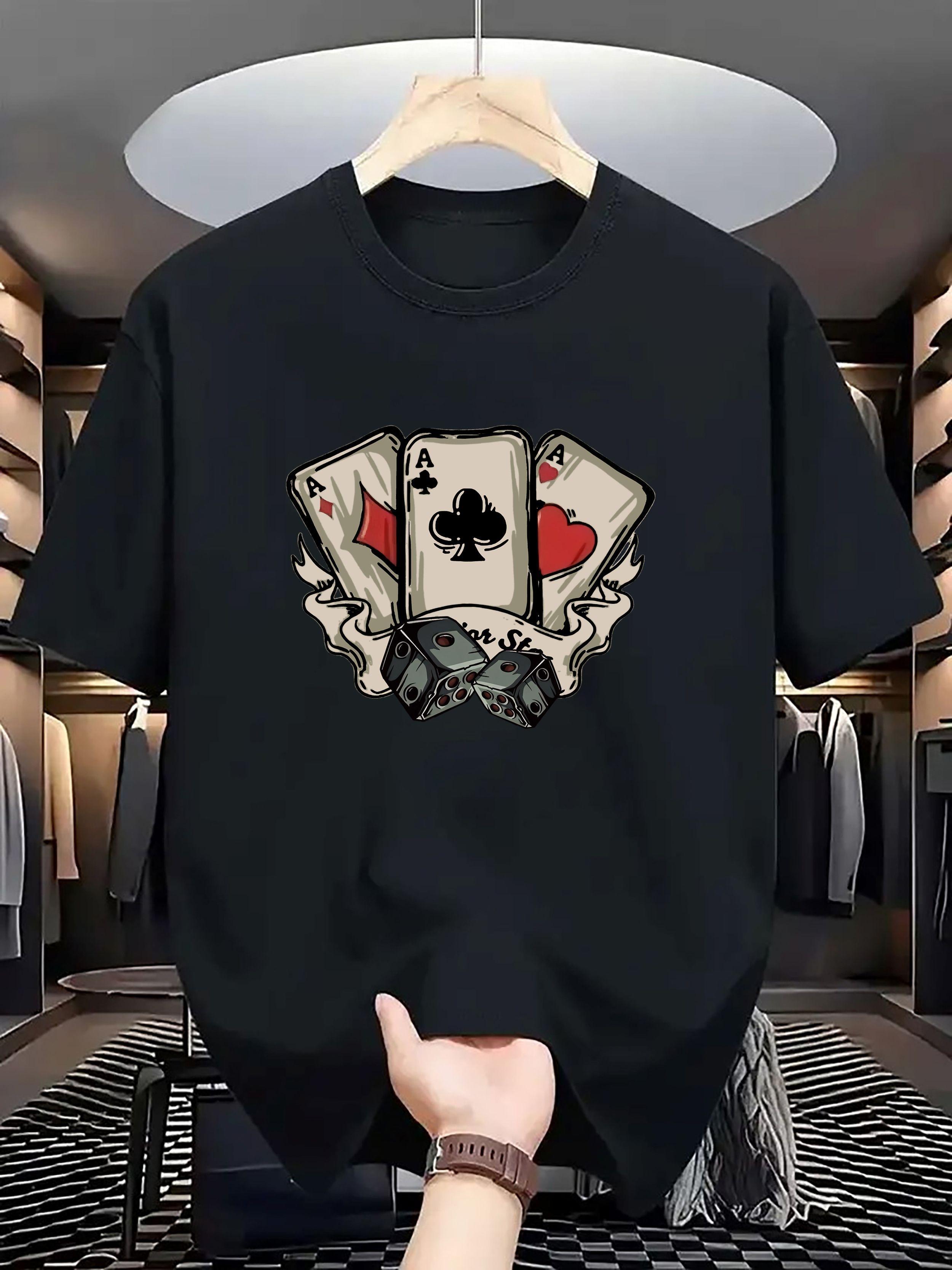 Men S Fashion Print T-Shirt S