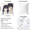 Classic Anime Kimi Ni Todoke Cushion Cover Soft & Easy-Wash Pillow Case – Versatile For Couch, Bed, Travel And Office