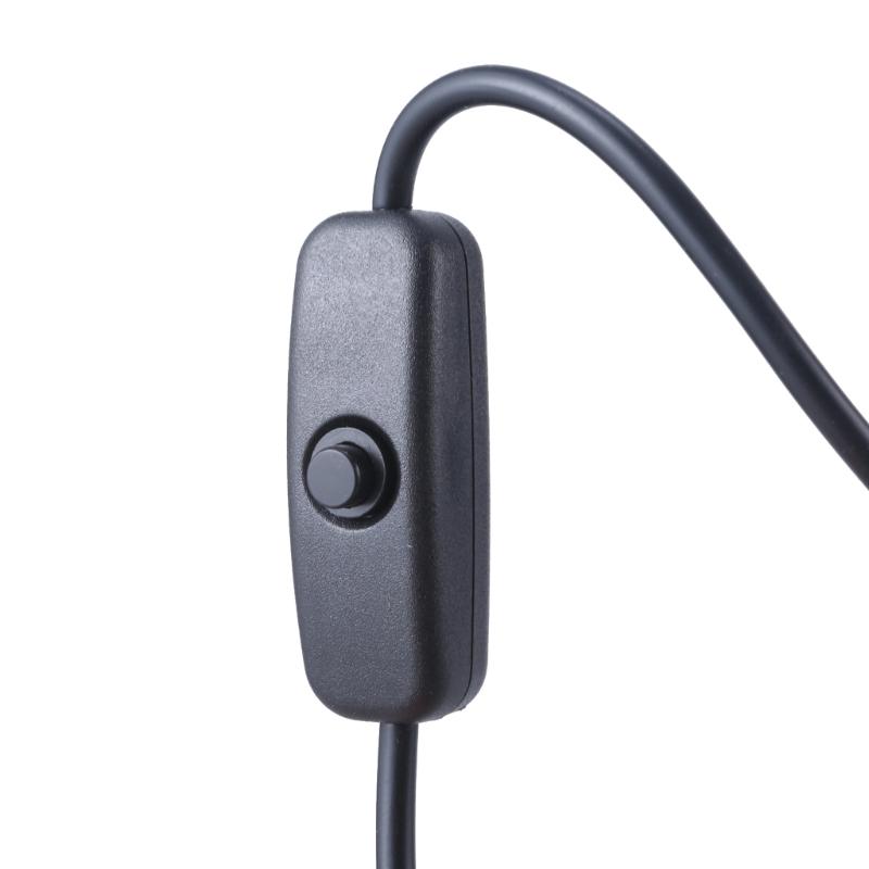 USB2.0 Stecker 2-Pin Stromkabel mit Schaltern Pigtail-Kabel für installierte USB-Geräte Ersatz Reparatur Kleiner Lüfter