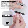 Electric Nail Clipper with LED Light 3 Speeds Rechargeable Nail Trimmer for Adults Kids Seniors Efficient Automatic Nail Cutter with Display Portable