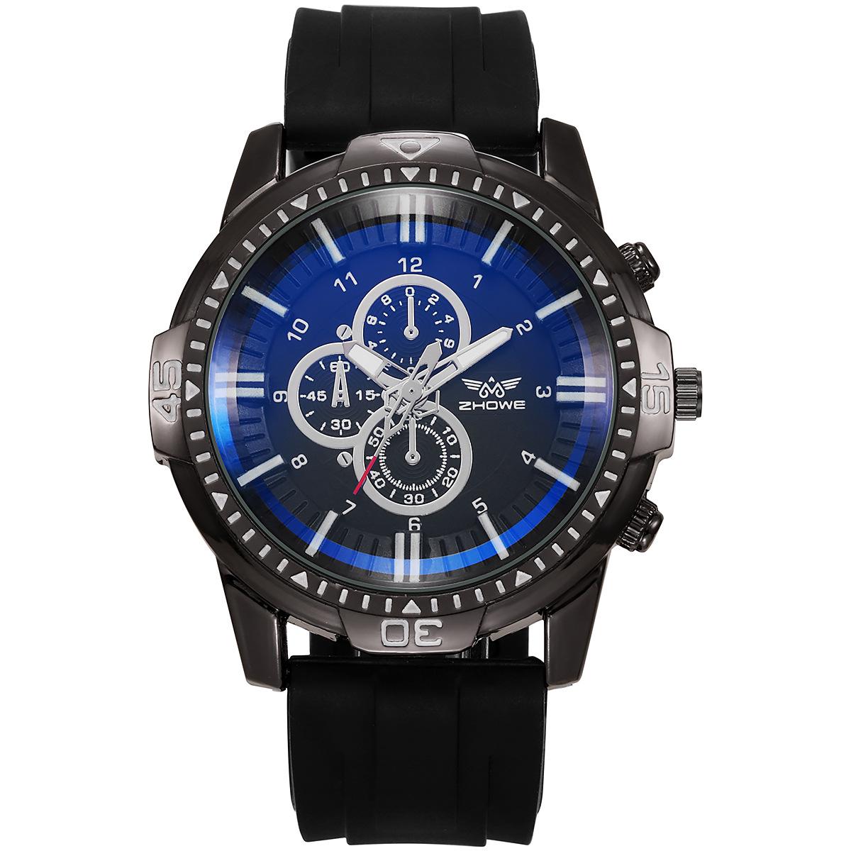 Trendy Men s Quartz Watch – Versatile Business Style with Large Dial