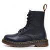 Lychee Pattern Tooling Boots Women's Head Layer Soft Cowhide Couple Short Boots British Leather Locomotive Boots