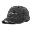 Fashion Letter Embroidery Short Brim Baseball Cap Soft Top Washed Cotton Sunscreen Caps Men Women Outdoor Streetwear Hat