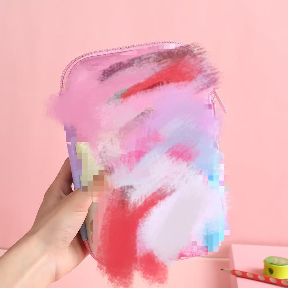 Cartoon Astronaut Large Capacity Pencil Case - Multi-purpose EVA Pencil Box for Kids