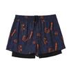 Junwen Men's Anti-Chafe Quick-Dry Boxer Swim Trunks
