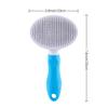 Cat Grooming Brush, Self Cleaning Slicker Brushes for Dogs Cats Pet Brush Tool Gently Removes Loose Undercoat, Mats Tangled Hair Massage-Self