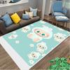 1pc LABUBU Printed Chair Rug for Home Office Use, Living Room Kitchen Game Room Area Carpet
