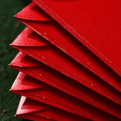 6Pcs Chinese Style 2026 Horse Year Red Envelope Traditional Large Capacity Spring Festival Envelopes Paper Bless Words