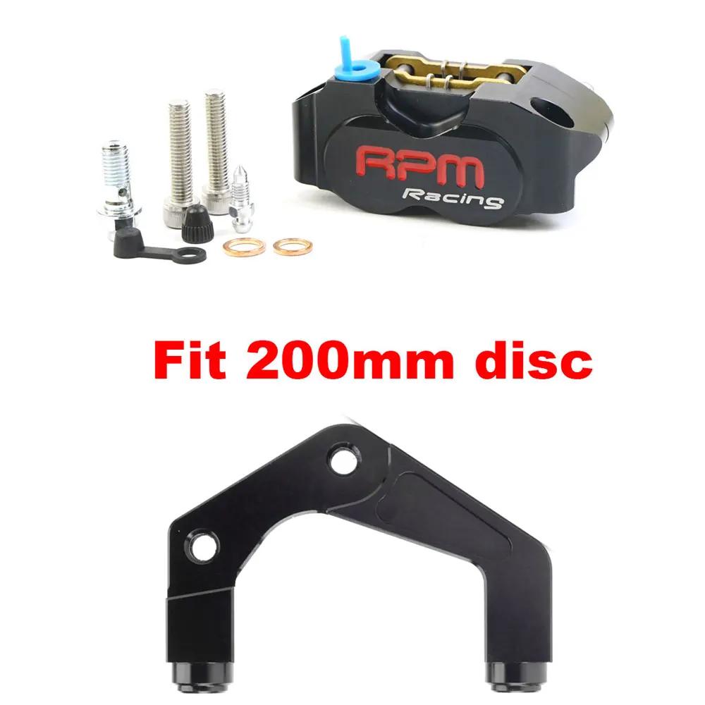 RPM Motorcycle Brake Caliper 82mm Disc Rotor For Yamaha Scooter Aerox JOG BWS NMAX XMAX Rsz WISP Force Dirt Pit Bike GROM DIO