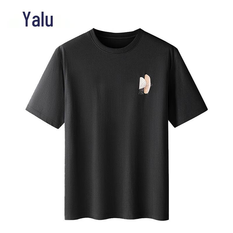 Ya Lu Men s Cooling Cotton-Polyester Short Sleeve T-shirt L