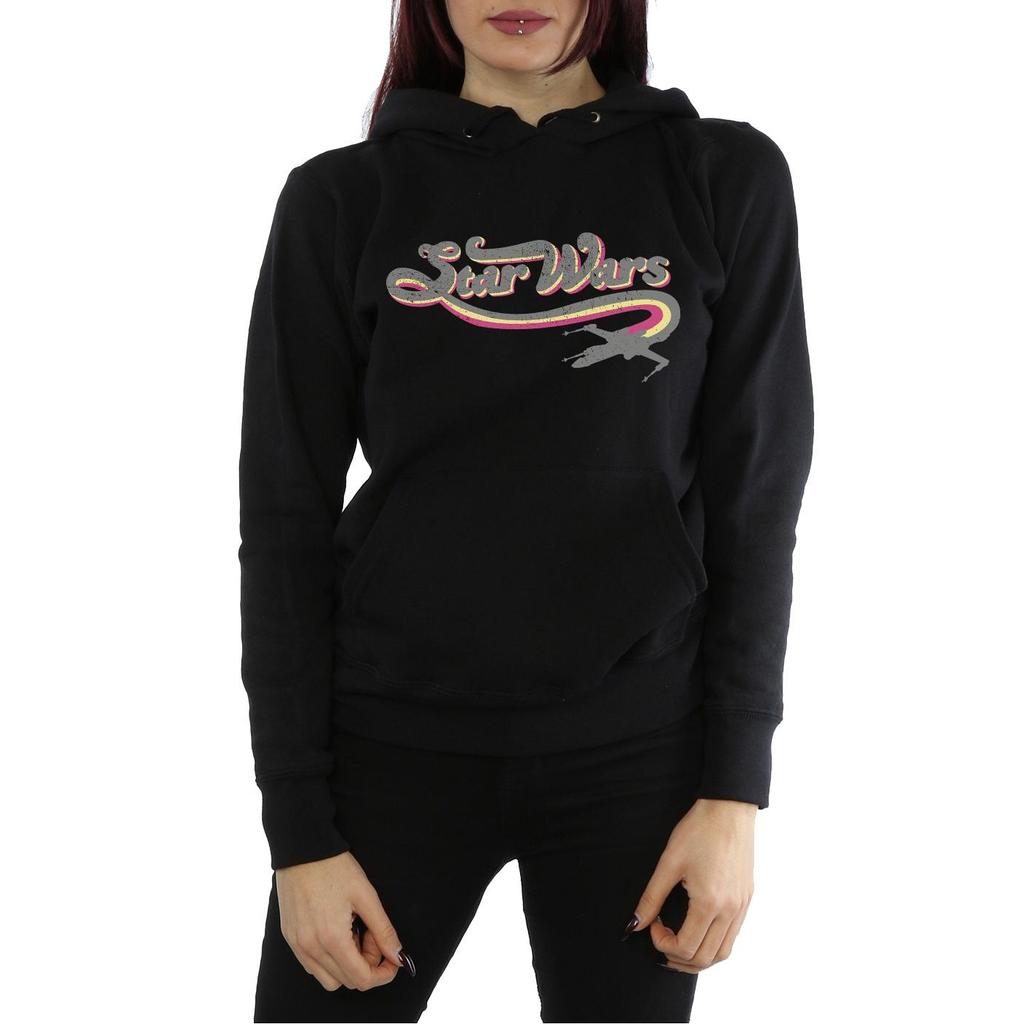 STAR WARS Womens/Ladies 60´s Logo Hoodie