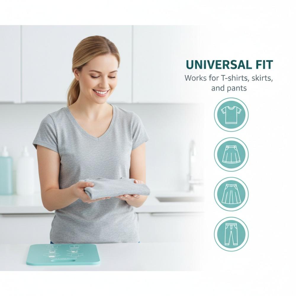 Space Saving Clothes Folding Board Easy to Use Shirt Folding Board Household Use 675₽