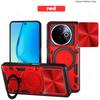 Slide Lens Armor Funda for Vivo Y39 5G Global Case for Vivo Y300i 5G China Case Magnetic Ring Stand Holder Protective Back Cover