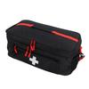 First Responder Bag Medication Carrying Case Emergency Supplies Storage Bag for Car Home Office Outdoor Black