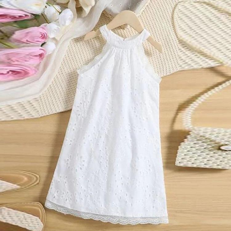 Summer Women Casual Sleeveless Mini Dress Loose O Neck Tank Beach Party Holiday Fashion Dress