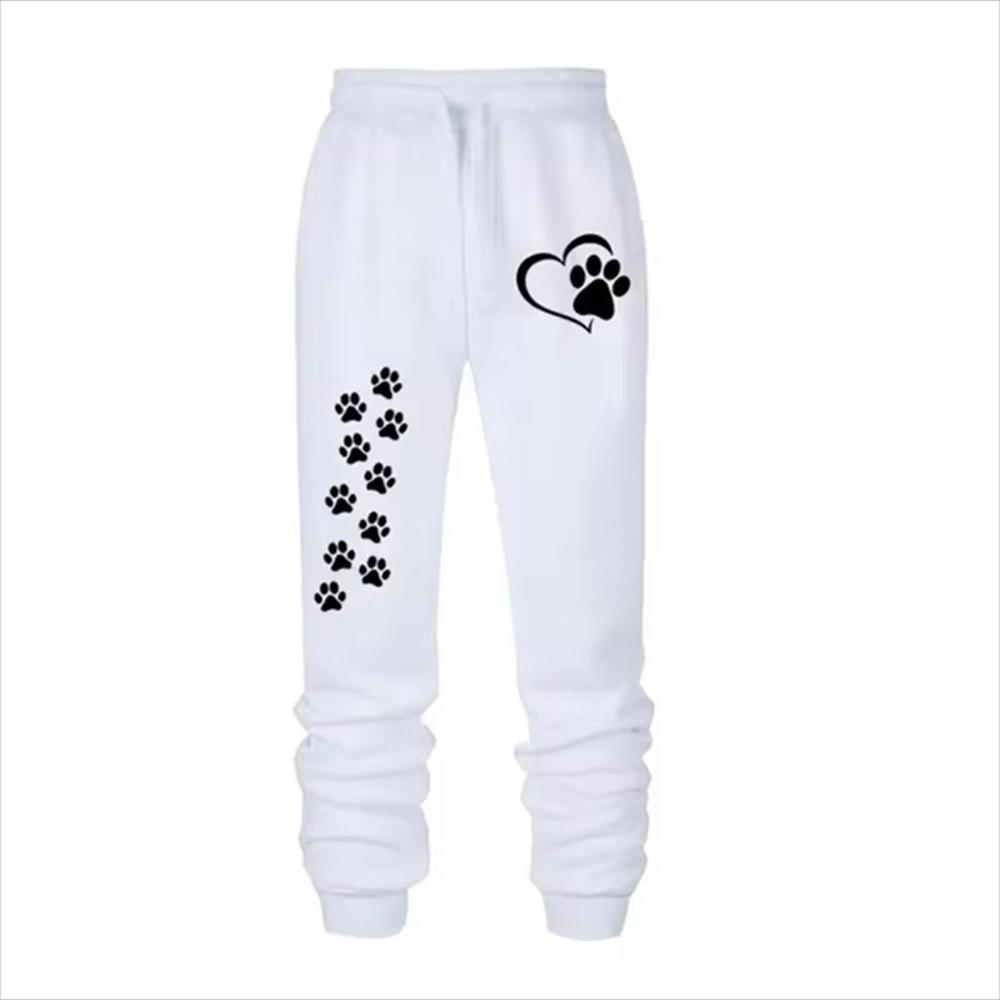 Women's Casual Pants Springtime and Autumn Latest High-waist Loose Sports Pants Comfortable Trousers
