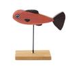 Desktop Ornaments Wooden Fish Tabletop Decoration Accessories Colorful Fish Sculpture Creative Gifts DecoracióN Hogar