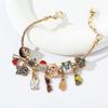 Fashion Jewelry for Charm Bracelet Gold Plated Copper Alloy Unisex Anniversary Gift