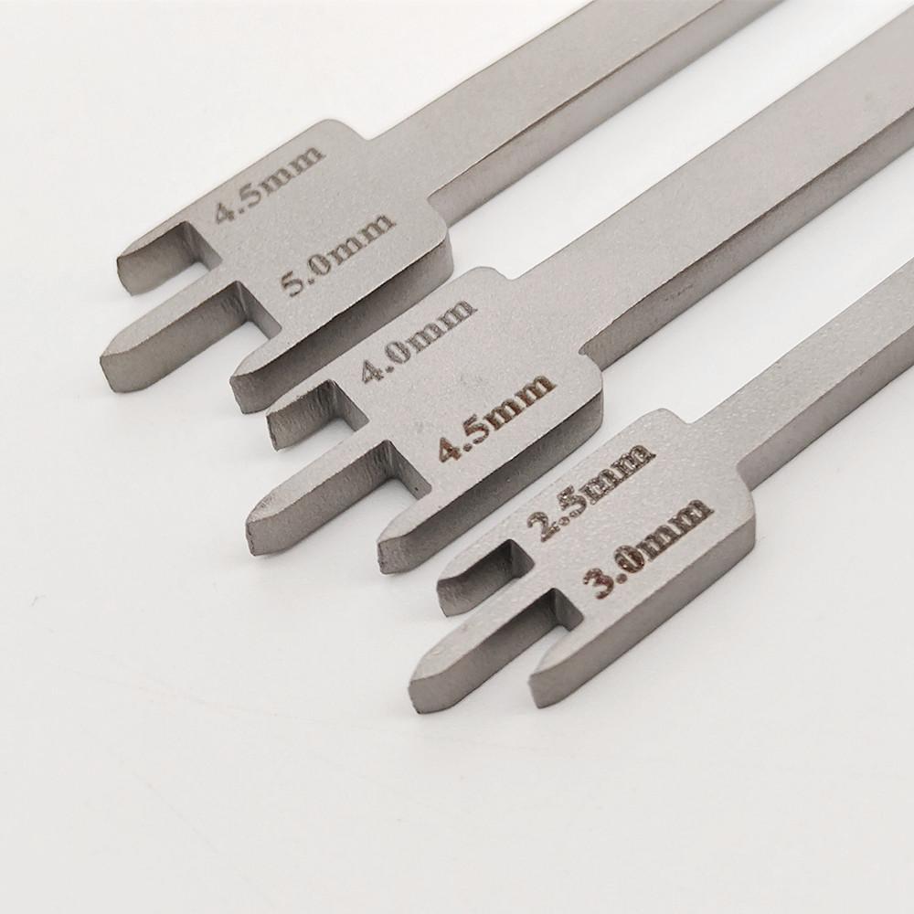 1 piece Dental Orthodontic Bracket Positioning Height Wick Gauge High precision Bracket Positioner Dental Ortho Tool  Instrument