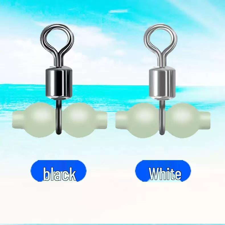 Nuovo Anello Girevole Luminoso a Forma di Otto per Pesca