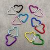 Heart-Shaped Aluminum Carabiner Hook for Backpack and Water Bottle - 44x40MM
