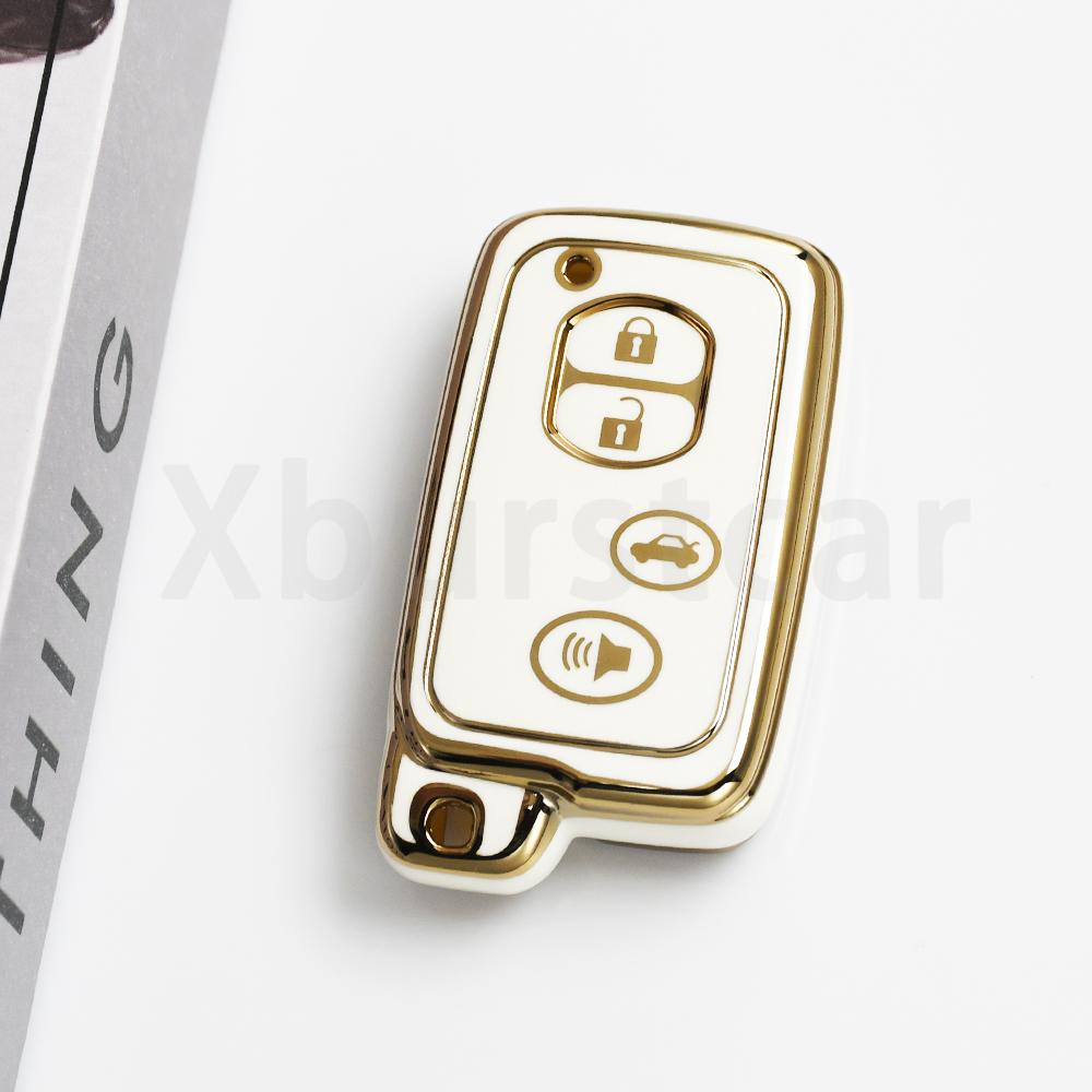 Fashion Tpu For Toyota Land Cruiser Auris Prius 30 Alpha Aqua Lexus Lc 200 Car Key Case 2/3/4 Buttons Remote Cover Shell Holder