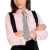 Punk Metal Guitar Chain Tie for Music Lovers and Fashion Enthusiasts Adjustable Pre Tied Necktie for Concerts Parties