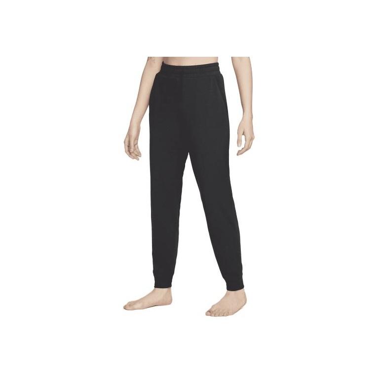 

Флисовые джоггеры Nike с однотонными женскими штанами на шнурке, черные DM7037-010 L