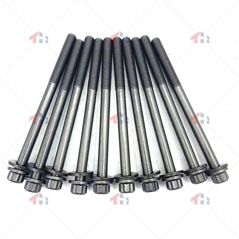 1003700XED61 10PCS Car Cylinder Head Bolts Suitable for Great Wall HAVAL H9 POER Diesel Engine GW4D20T GW4D20M