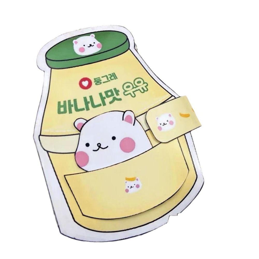 Sticker Book Hamster Banana Milk Quiet Book Beanie Book Material Pack Hamster Quiet Book Children